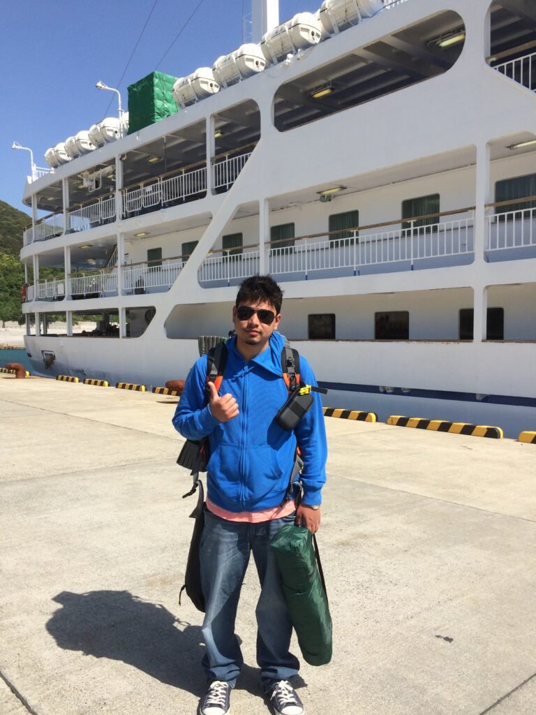 Ferry to nijima island