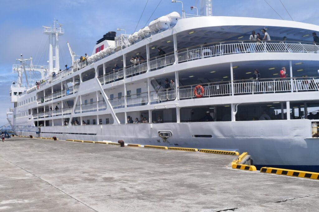 long ferry to nijima island