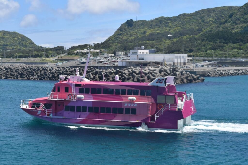 jet ferry to nijima island