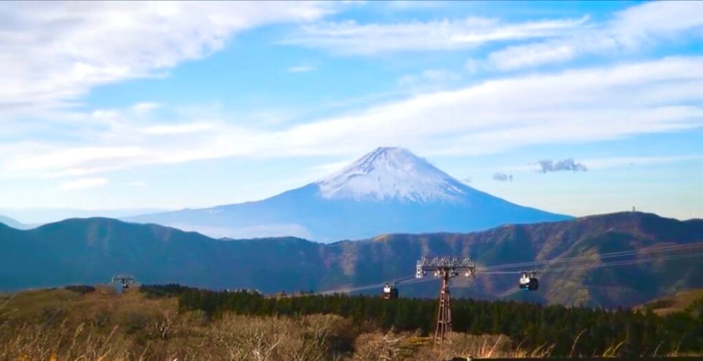 mount fuji view from hakone