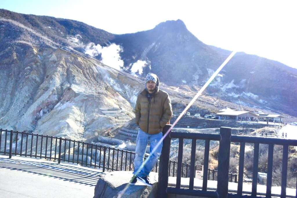 owakudani valley hakone famous for black egg