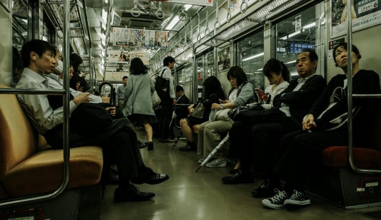 japanese rule in train