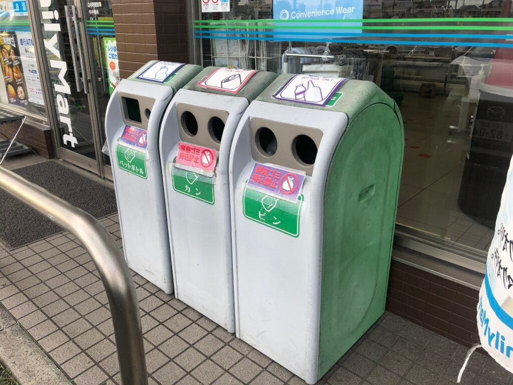 rule to through garbage in japan